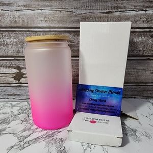 16 oz Gradient Glass Libby Can